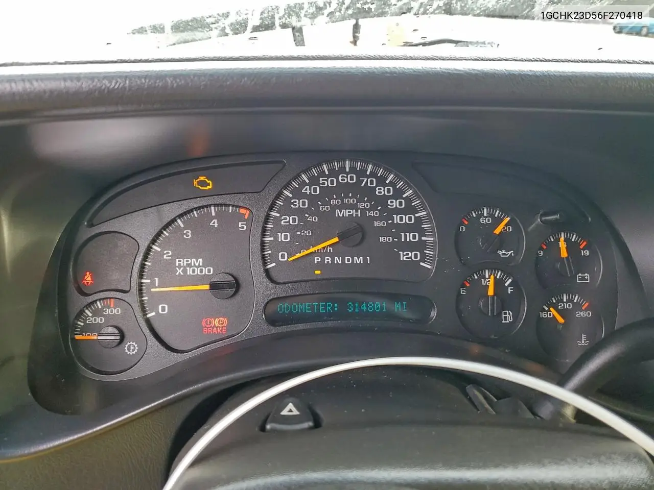 1GCHK23D56F270418 2006 Chevrolet Silverado K2500 Heavy Duty
