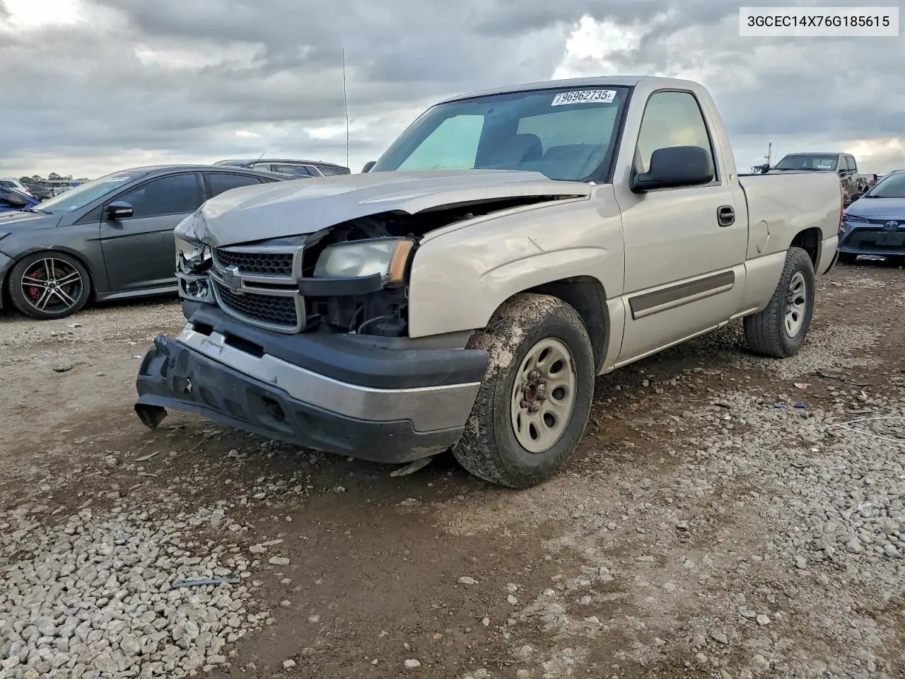 3GCEC14X76G185615 2006 Chevrolet Silverado C1500