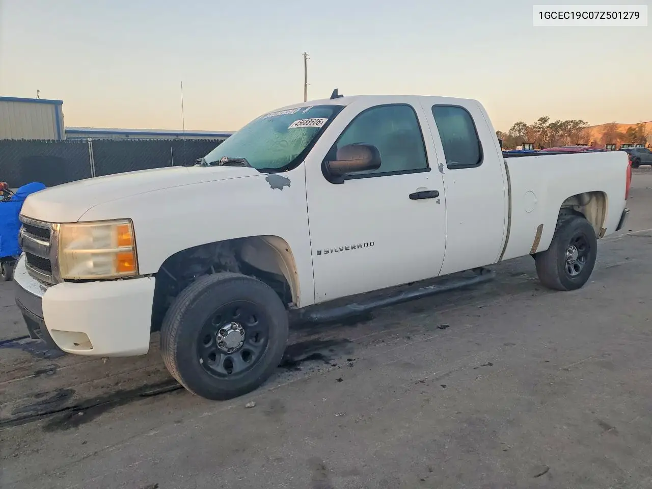 1GCEC19C07Z501279 2007 Chevrolet Silverado C1500