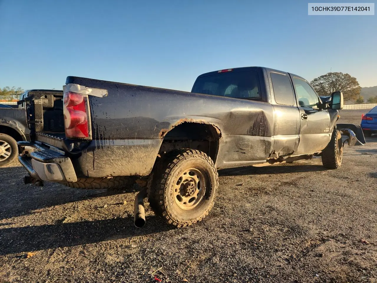 1GCHK39D77E142041 2007 Chevrolet Silverado K3500