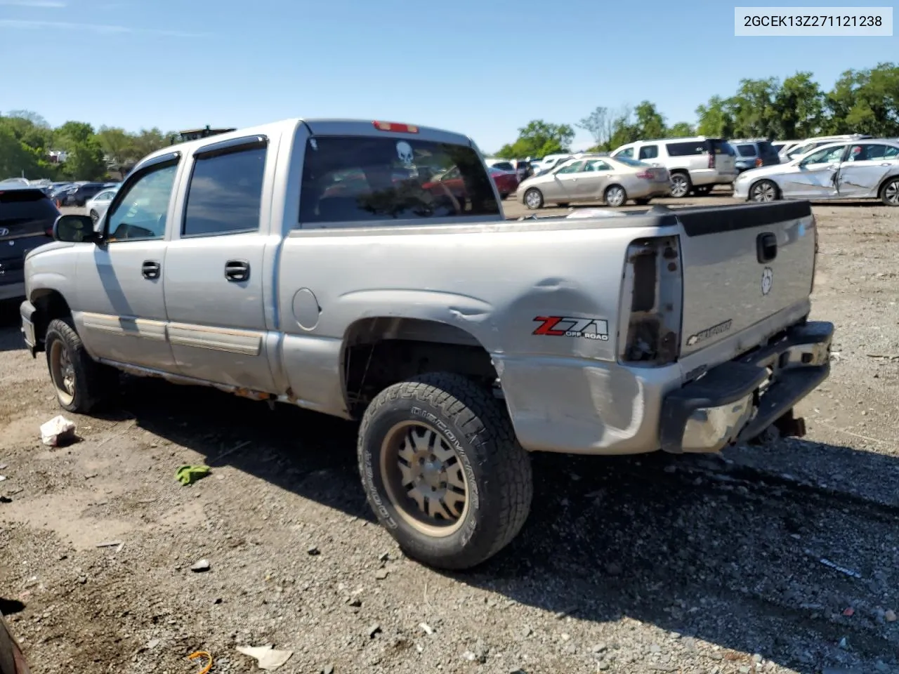 2007 Chevrolet Silverado K1500 Classic Crew Cab VIN: 2GCEK13Z271121238 Lot: 62625654