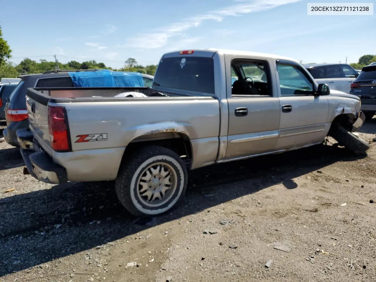 2GCEK13Z271121238 2007 Chevrolet Silverado K1500 Classic Crew Cab