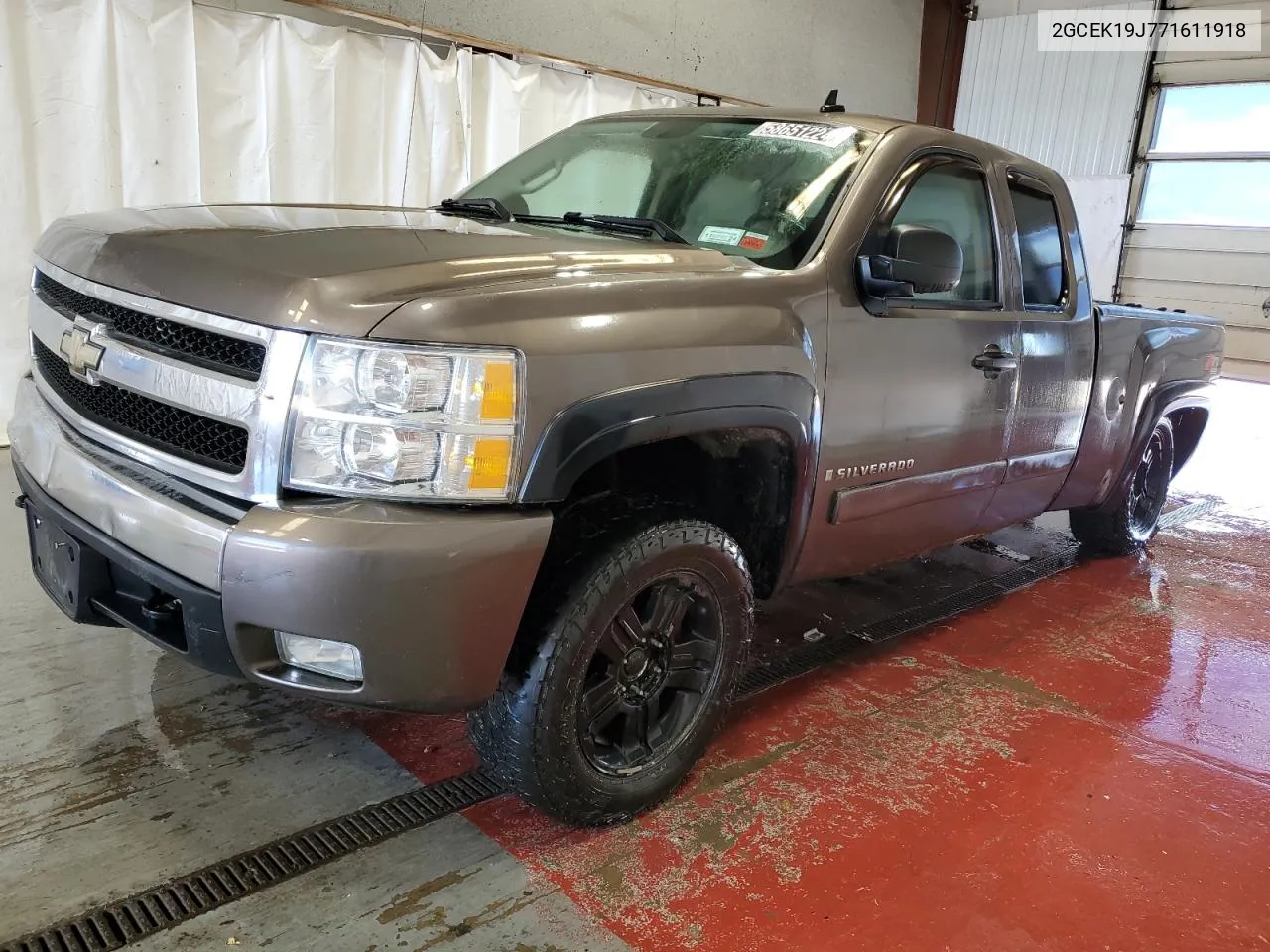 2GCEK19J771611918 2007 Chevrolet Silverado K1500