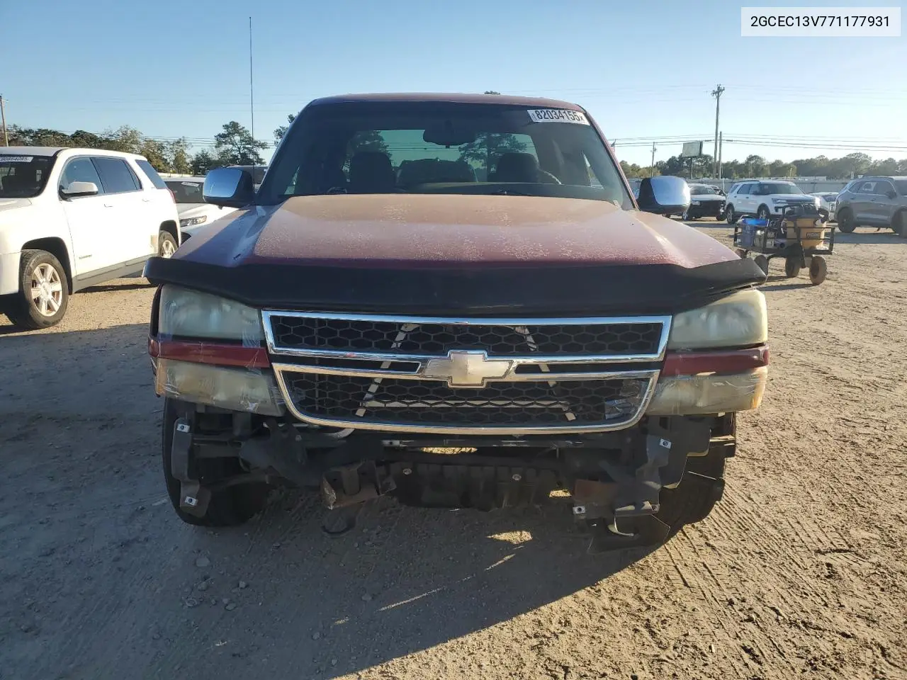 2GCEC13V771177931 2007 Chevrolet Silverado C1500 Classic Crew Cab