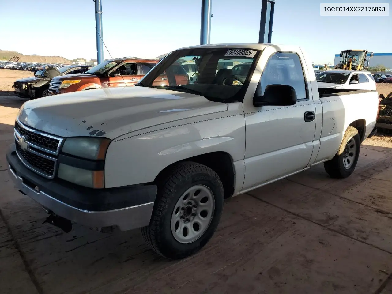 1GCEC14XX7Z176893 2007 Chevrolet Silverado C1500 Classic