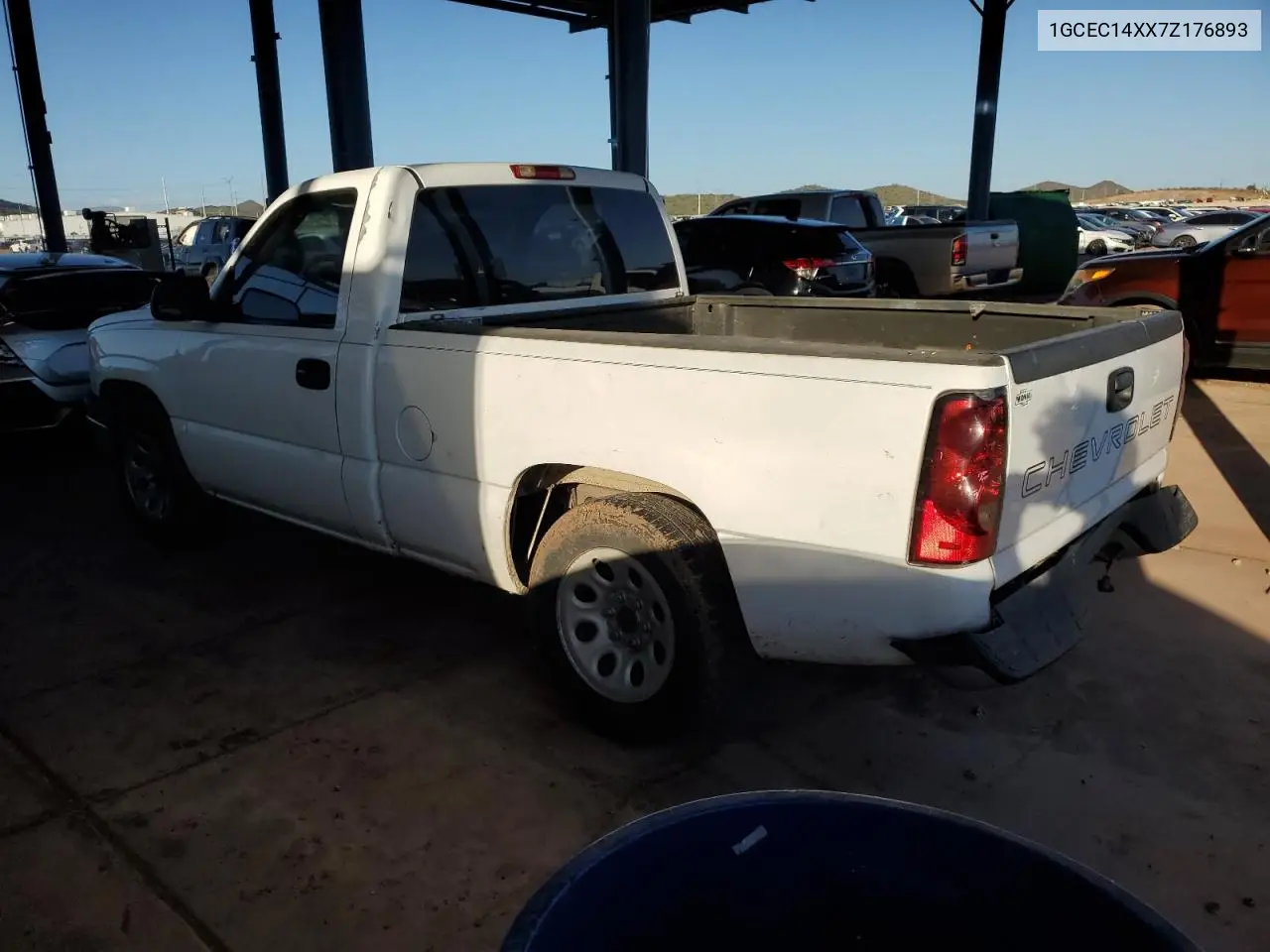 1GCEC14XX7Z176893 2007 Chevrolet Silverado C1500 Classic