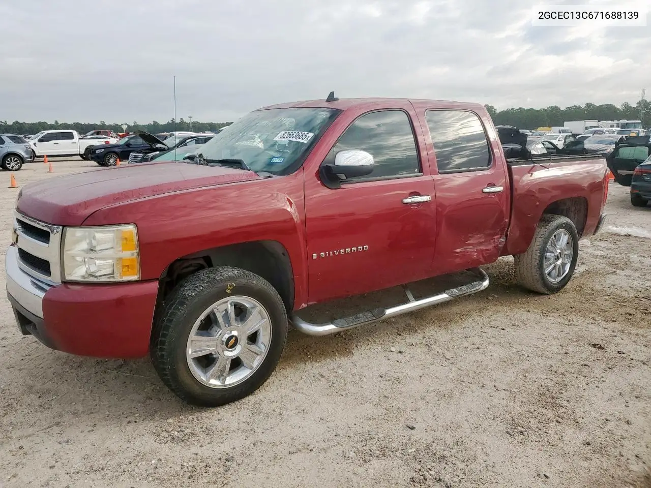 2GCEC13C671688139 2007 Chevrolet Silverado C1500 Crew Cab