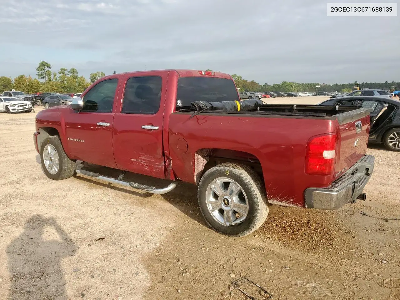 2GCEC13C671688139 2007 Chevrolet Silverado C1500 Crew Cab