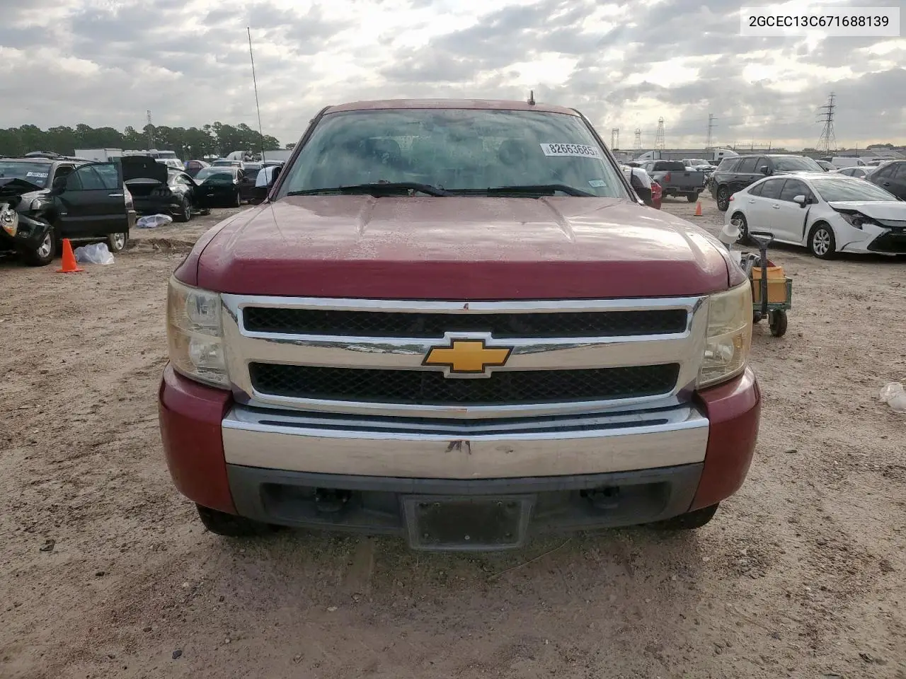 2GCEC13C671688139 2007 Chevrolet Silverado C1500 Crew Cab
