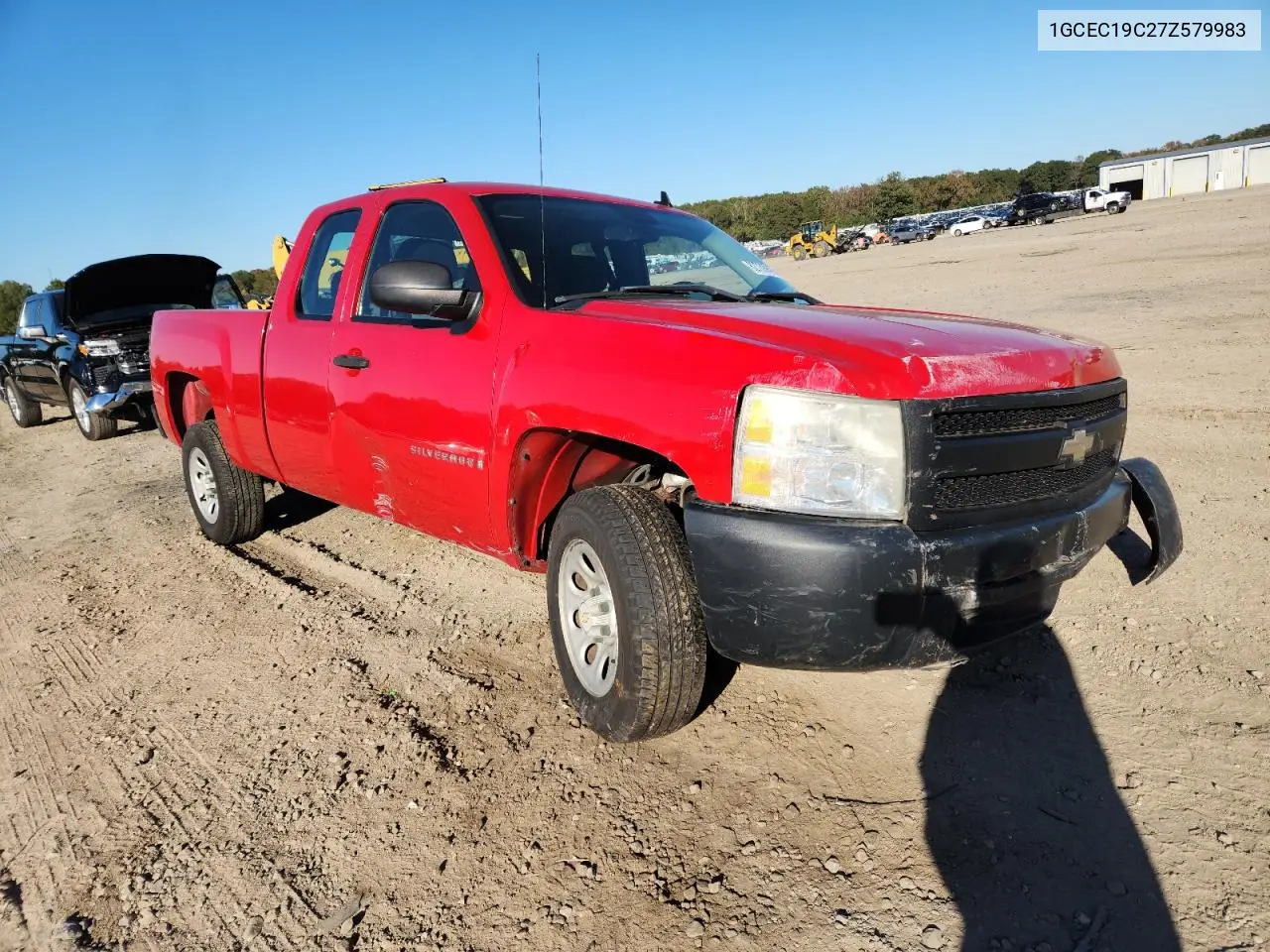1GCEC19C27Z579983 2007 Chevrolet Silverado C1500
