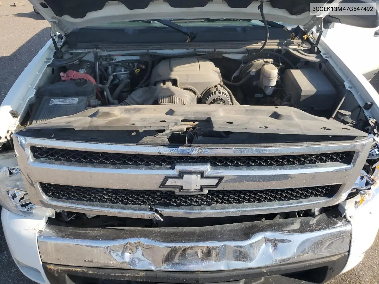 3GCEK13M47G547492 2007 Chevrolet Silverado K1500 Crew Cab