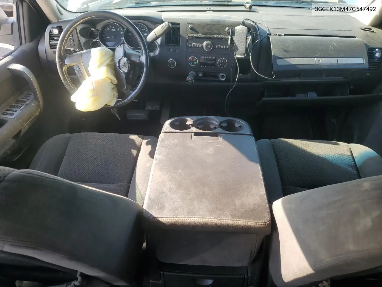 3GCEK13M47G547492 2007 Chevrolet Silverado K1500 Crew Cab