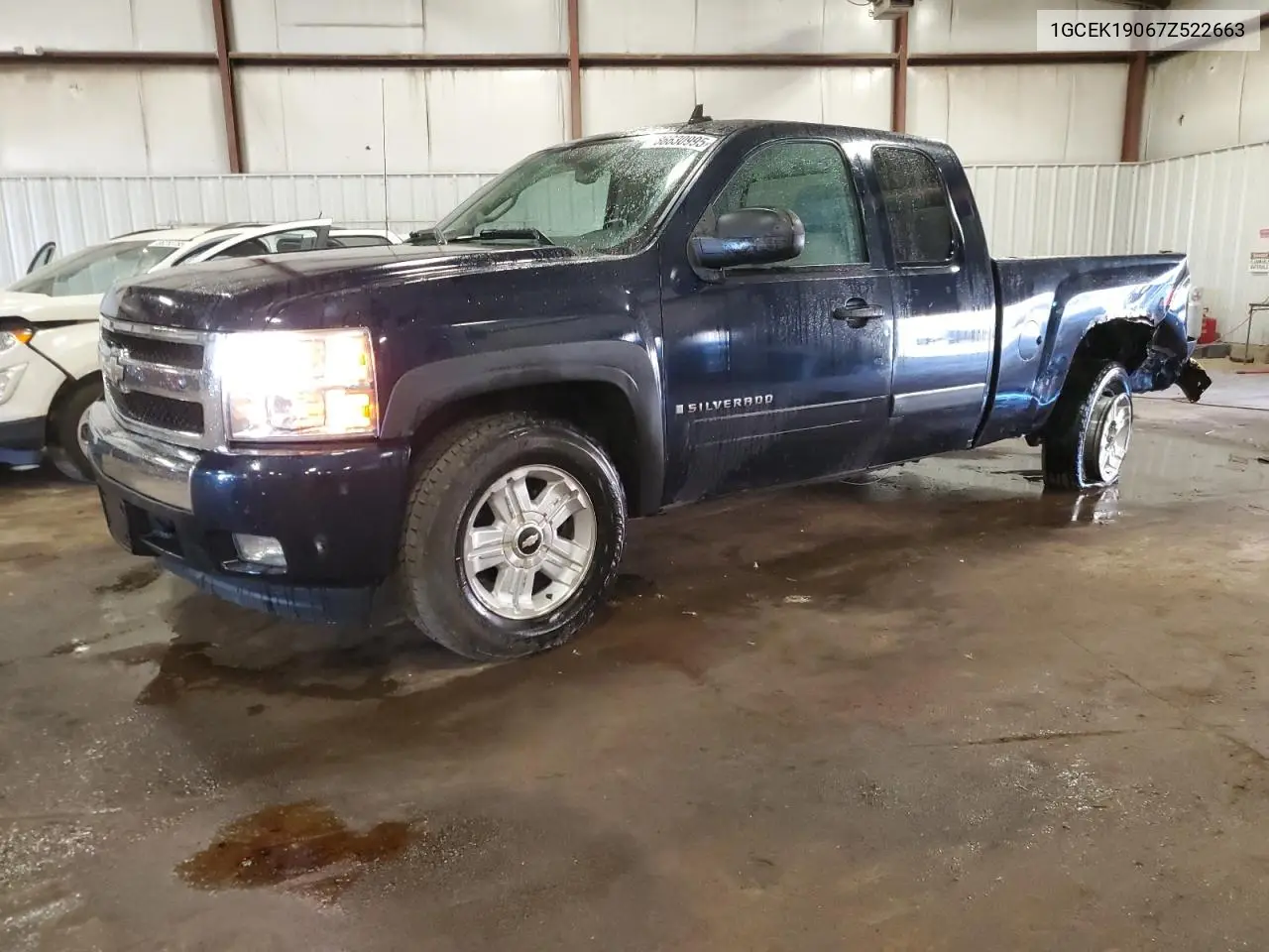 1GCEK19067Z522663 2007 Chevrolet Silverado K1500