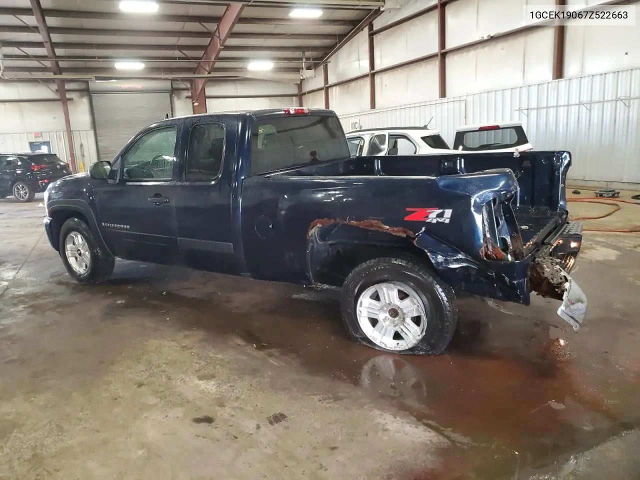 1GCEK19067Z522663 2007 Chevrolet Silverado K1500
