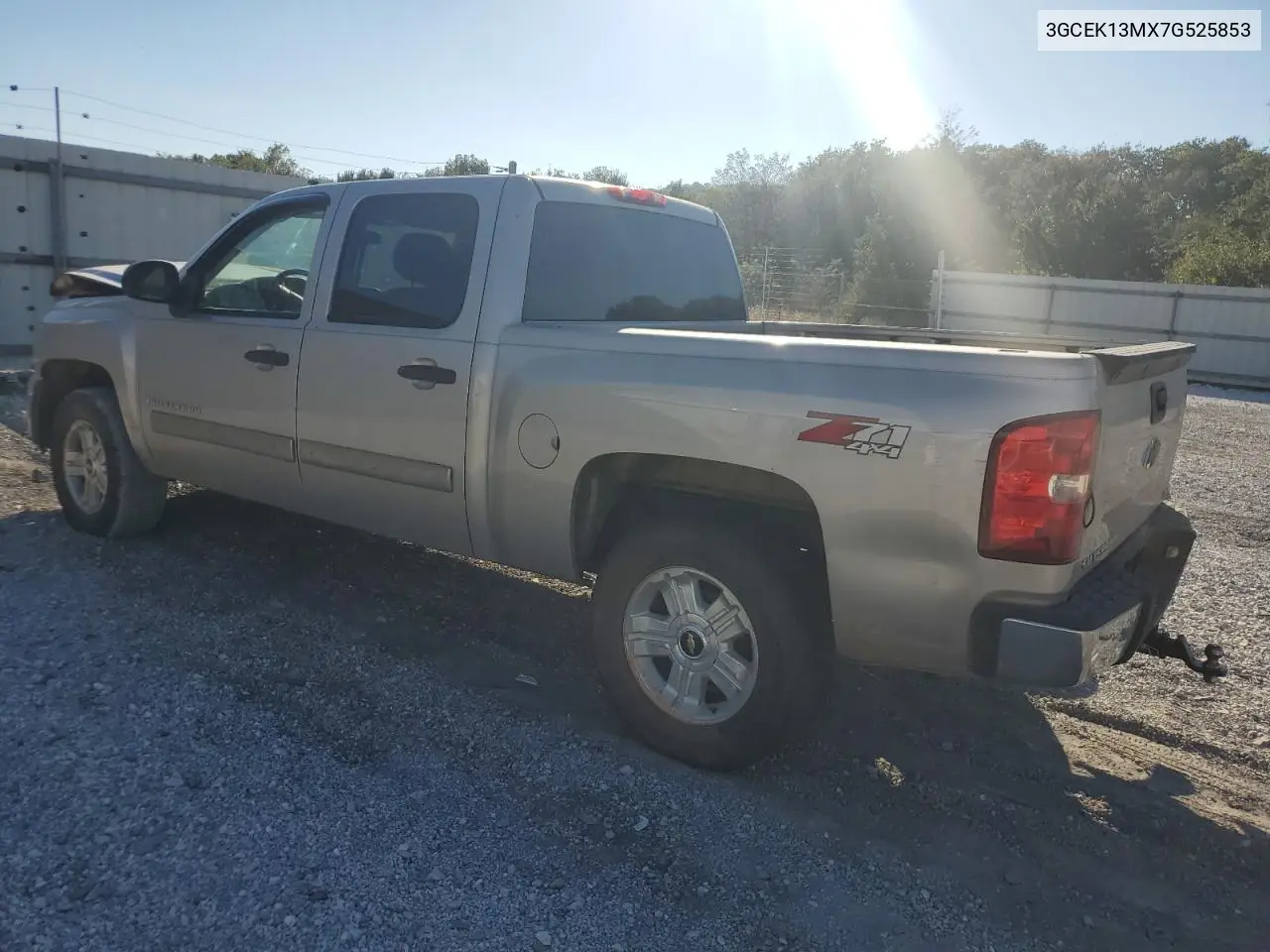 3GCEK13MX7G525853 2007 Chevrolet Silverado K1500 Crew Cab