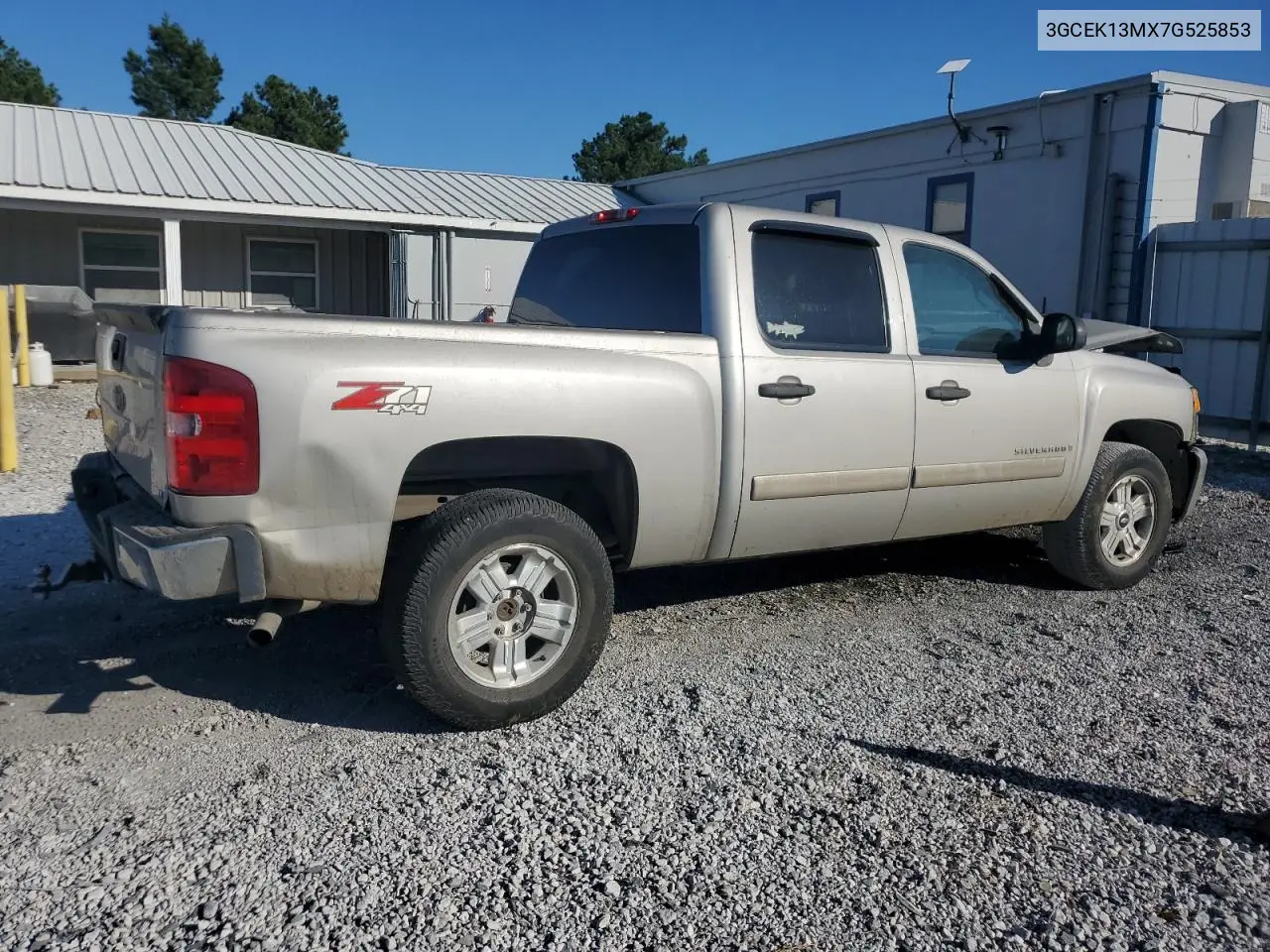 3GCEK13MX7G525853 2007 Chevrolet Silverado K1500 Crew Cab