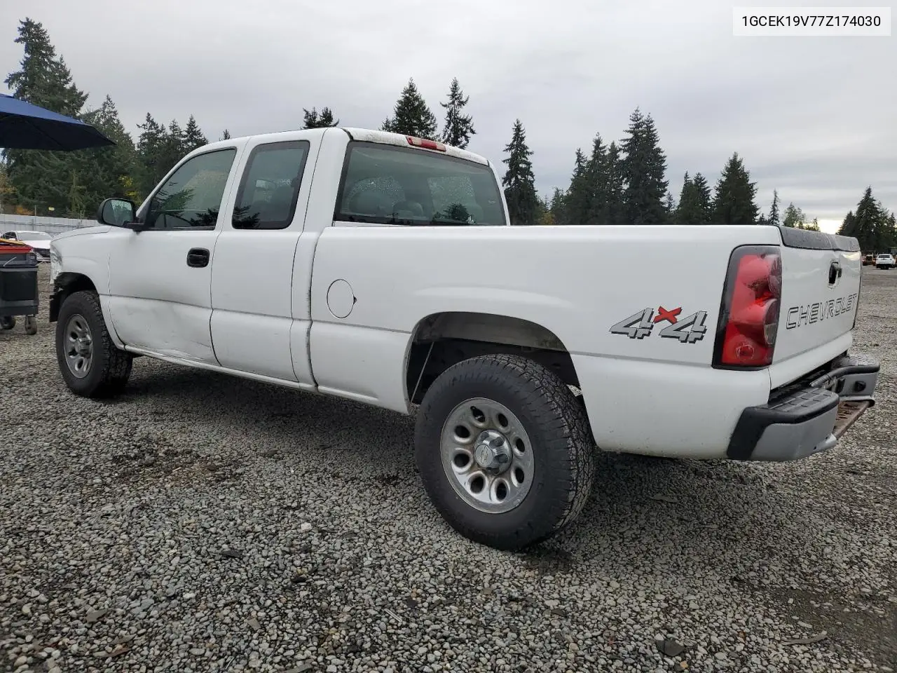 1GCEK19V77Z174030 2007 Chevrolet Silverado K1500 Classic