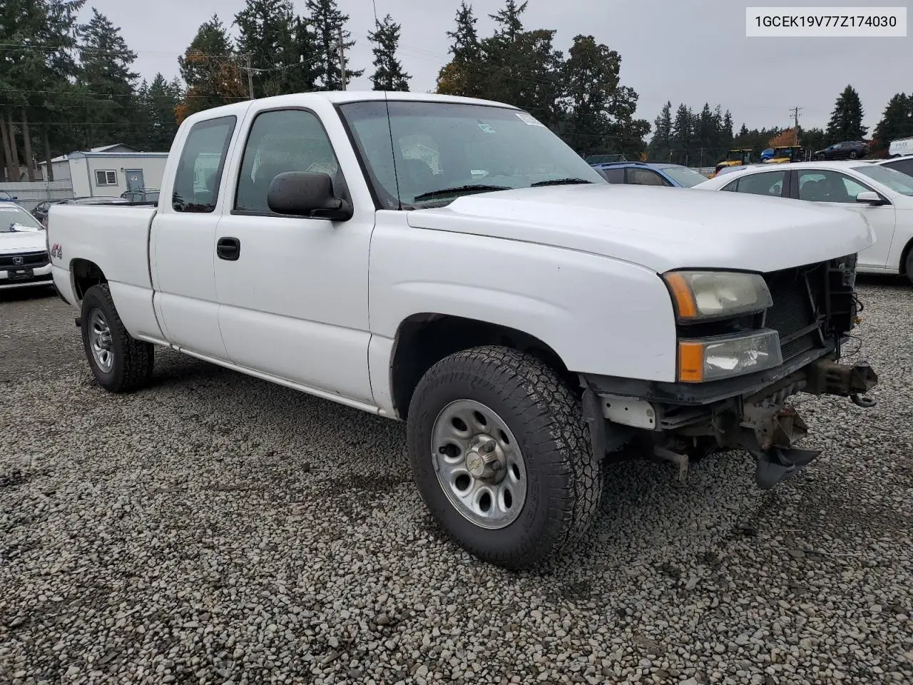 1GCEK19V77Z174030 2007 Chevrolet Silverado K1500 Classic