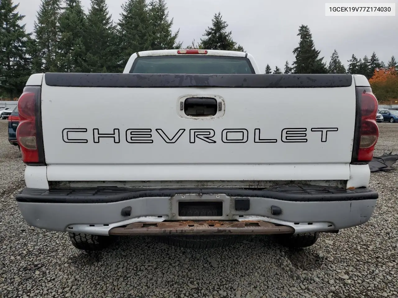 1GCEK19V77Z174030 2007 Chevrolet Silverado K1500 Classic