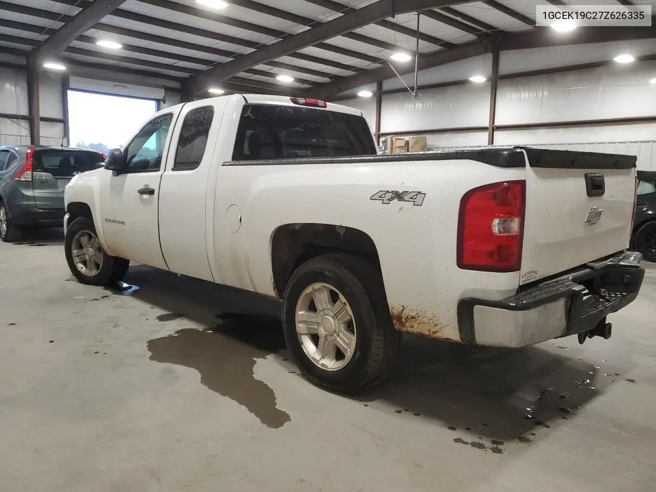 1GCEK19C27Z626335 2007 Chevrolet Silverado K1500