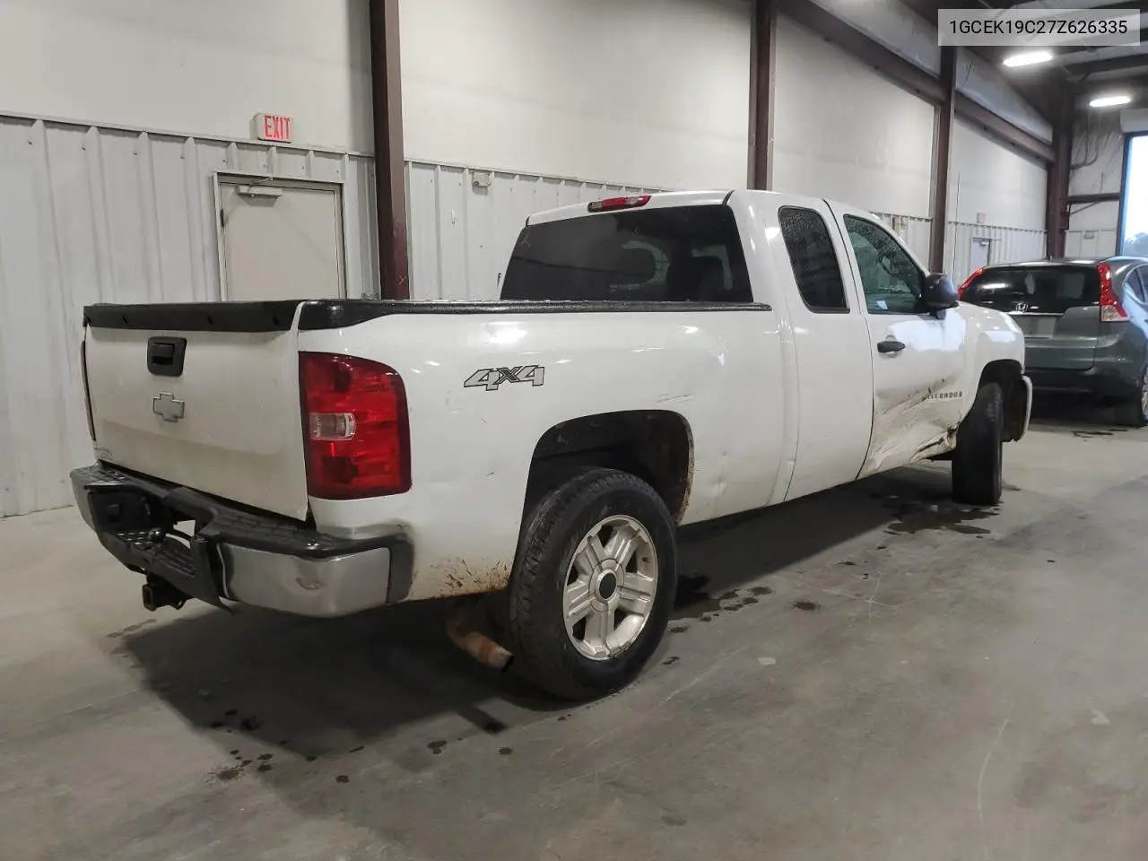 1GCEK19C27Z626335 2007 Chevrolet Silverado K1500
