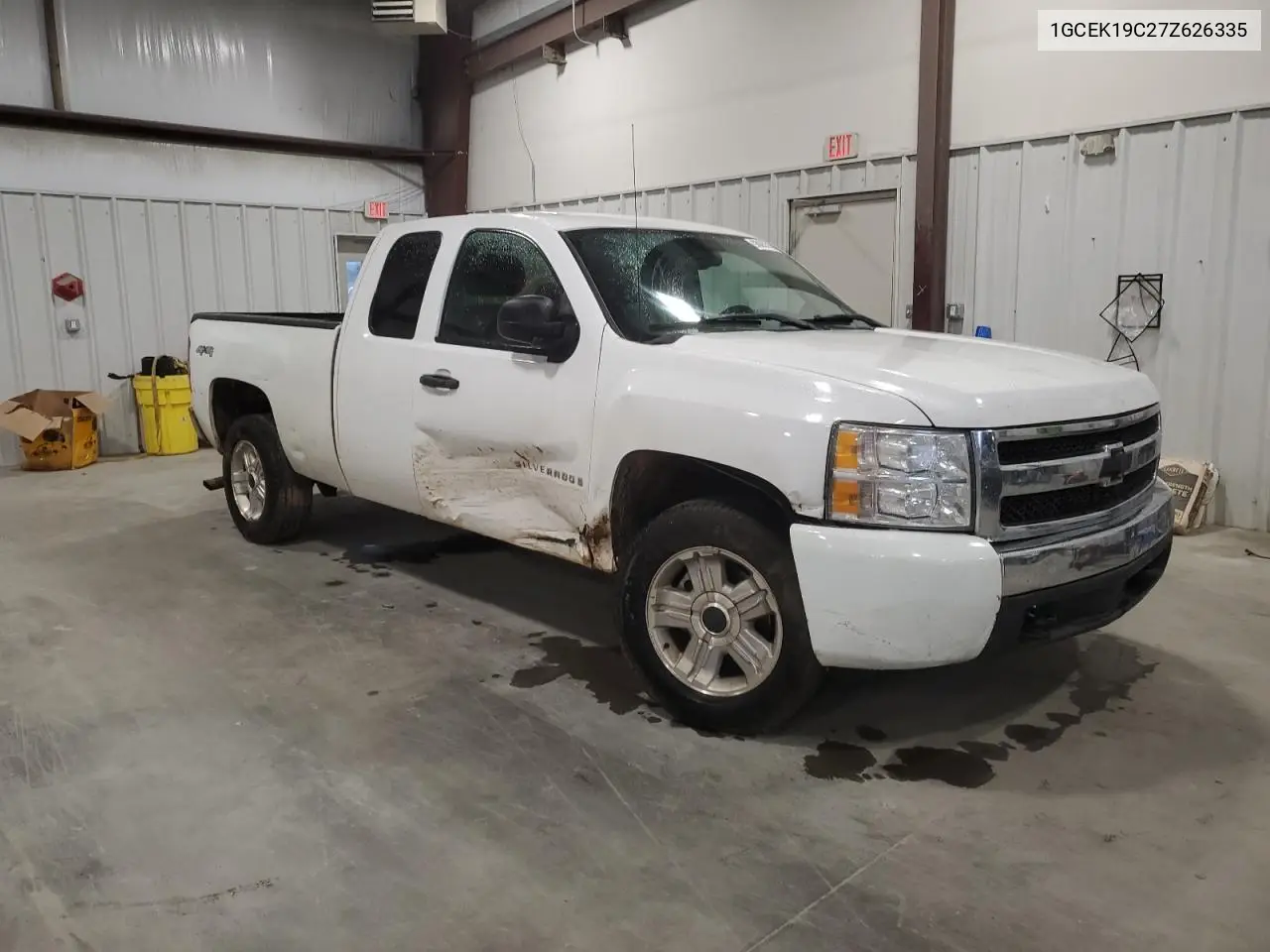 1GCEK19C27Z626335 2007 Chevrolet Silverado K1500