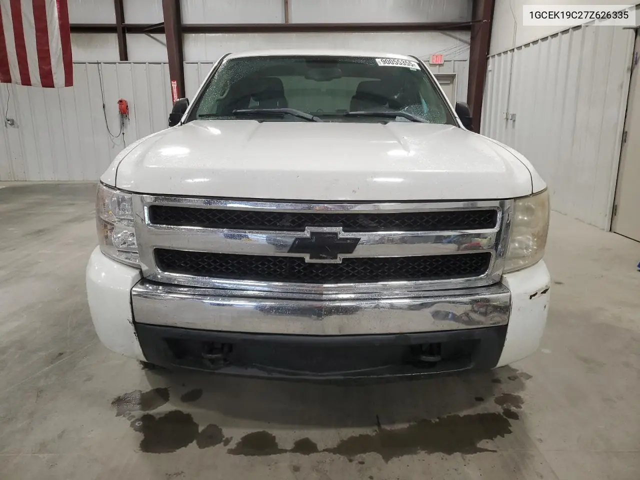 1GCEK19C27Z626335 2007 Chevrolet Silverado K1500