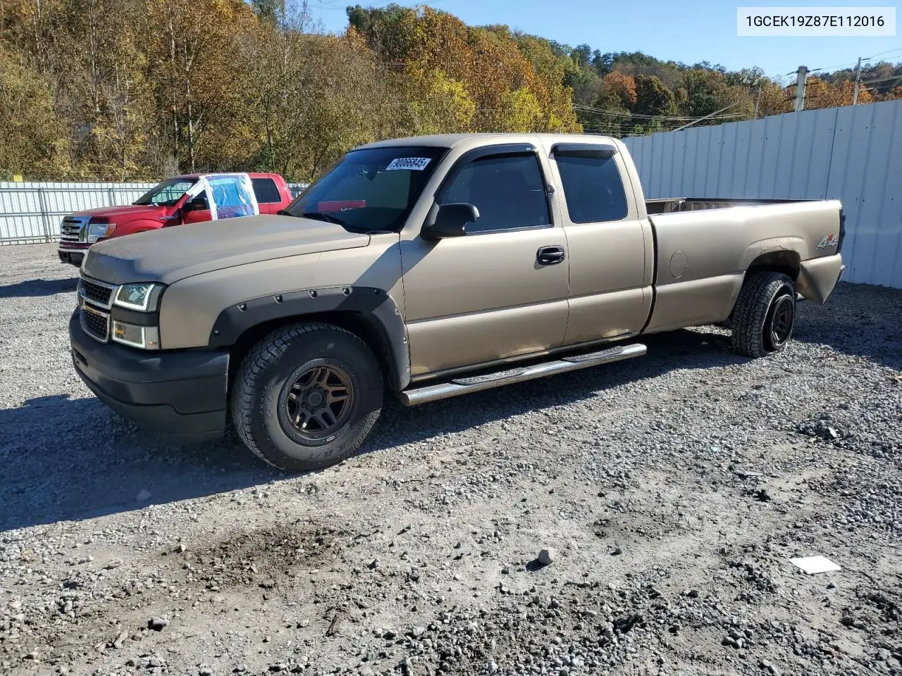 1GCEK19Z87E112016 2007 Chevrolet Silverado K1500 Classic