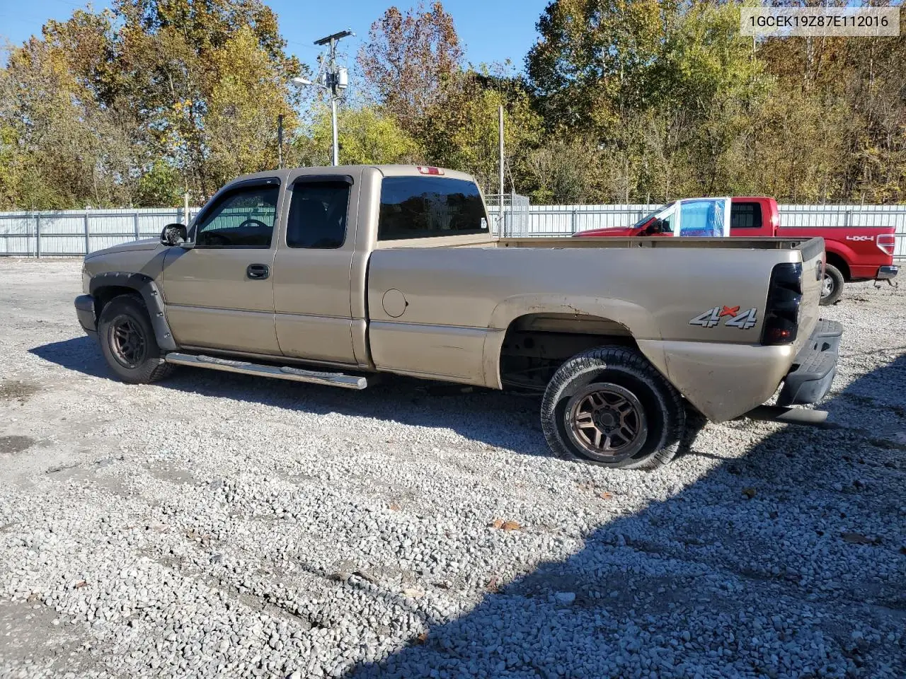 1GCEK19Z87E112016 2007 Chevrolet Silverado K1500 Classic