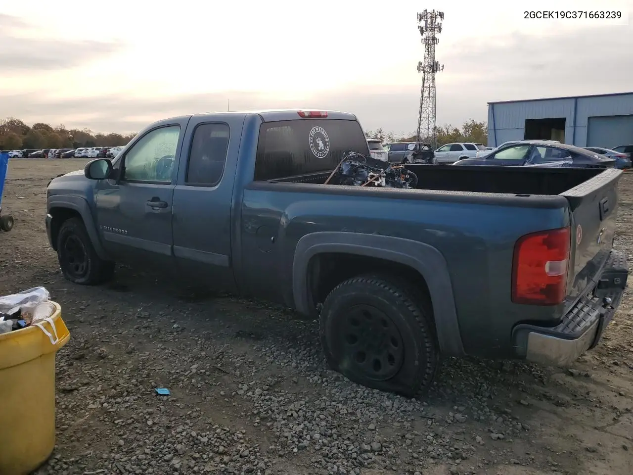 2GCEK19C371663239 2007 Chevrolet Silverado K1500