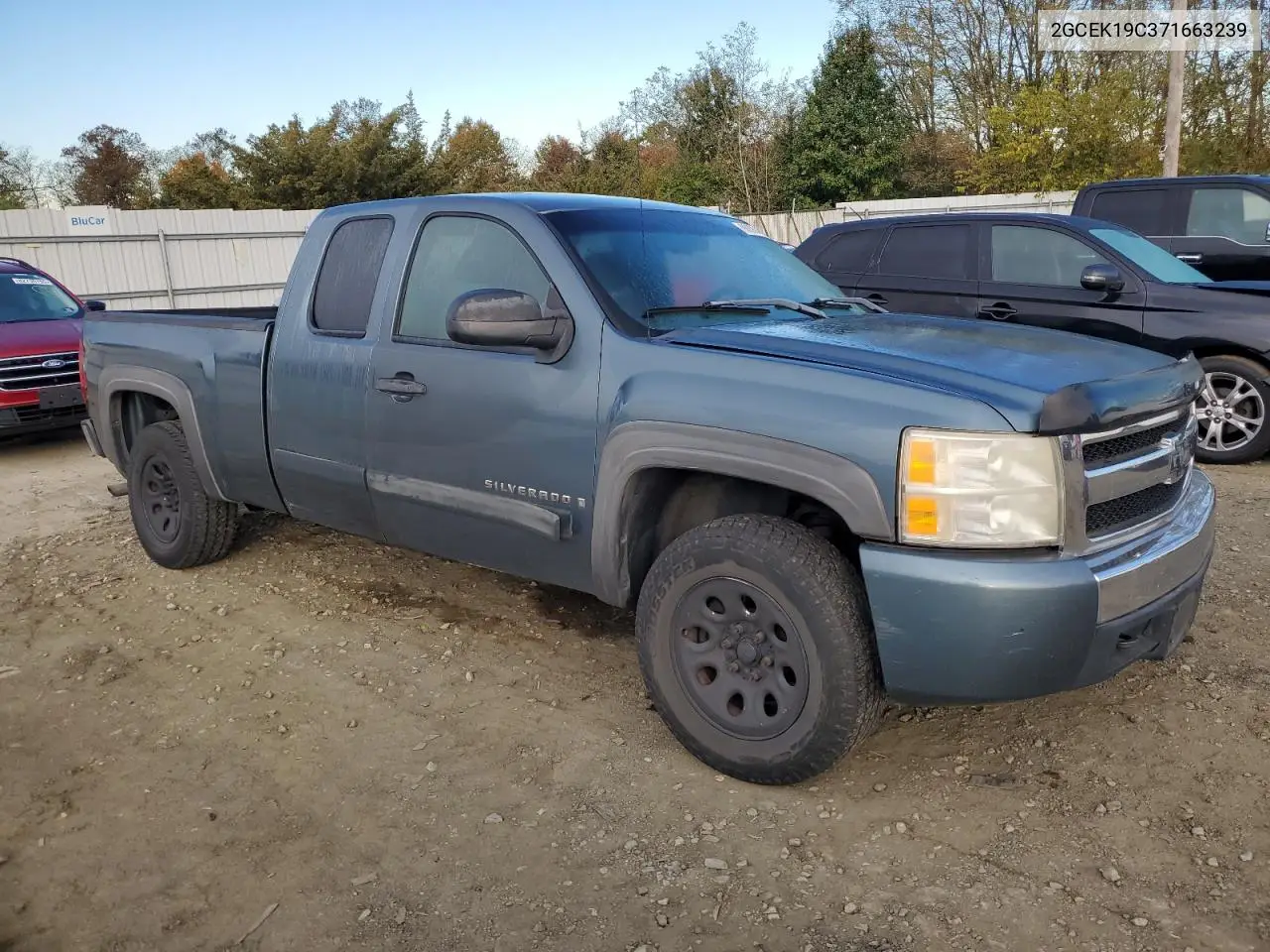 2GCEK19C371663239 2007 Chevrolet Silverado K1500