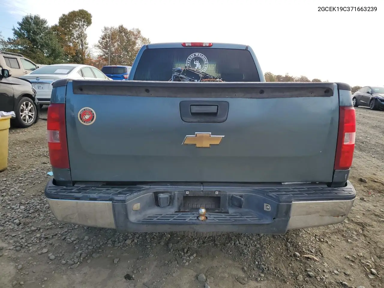 2GCEK19C371663239 2007 Chevrolet Silverado K1500