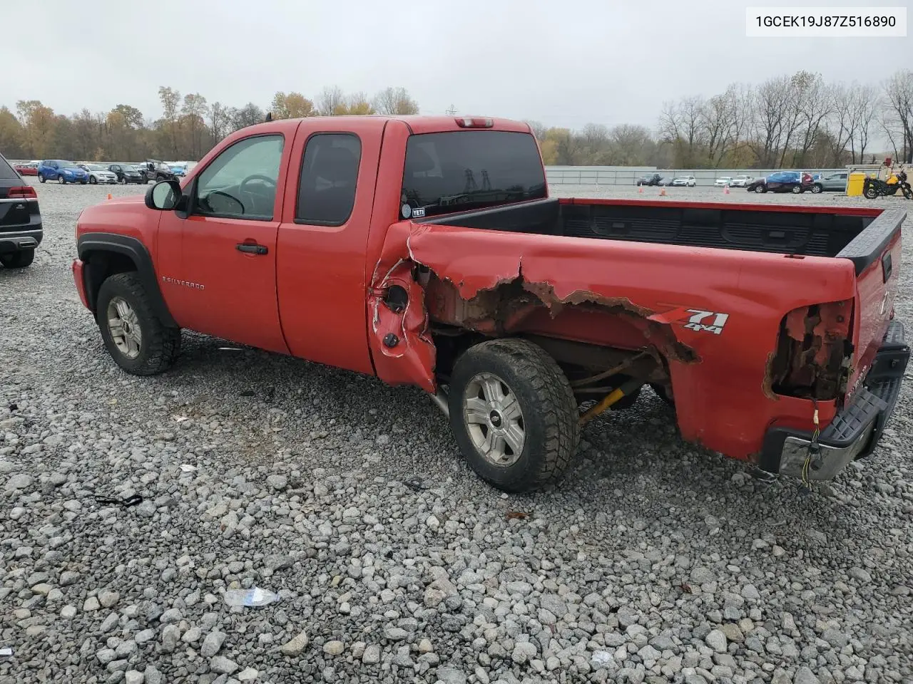 1GCEK19J87Z516890 2007 Chevrolet Silverado K1500
