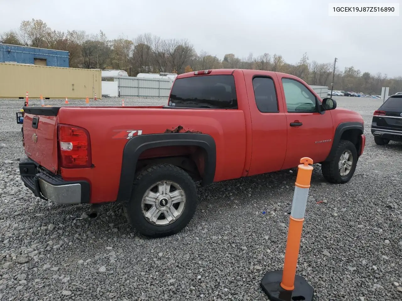 1GCEK19J87Z516890 2007 Chevrolet Silverado K1500