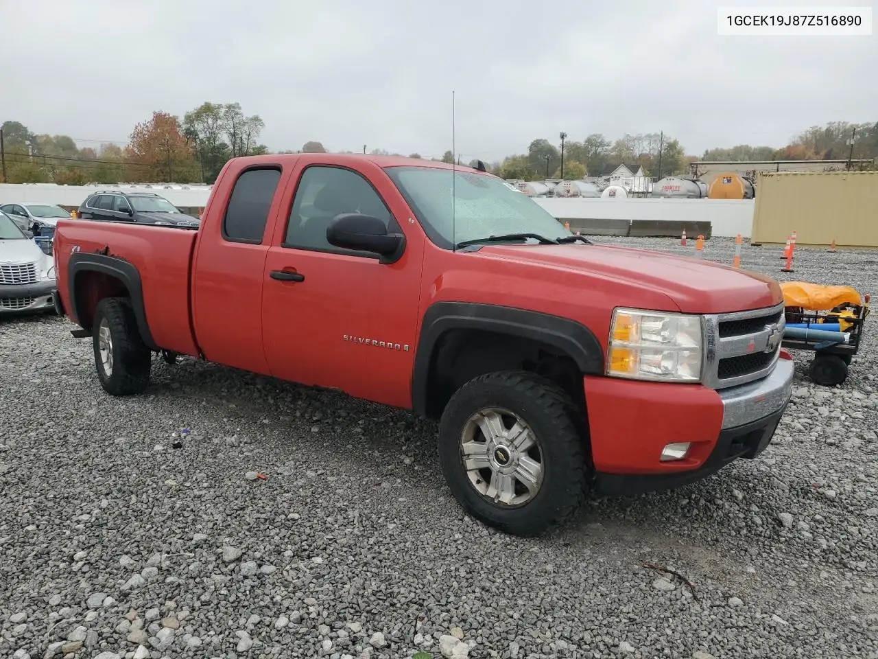 1GCEK19J87Z516890 2007 Chevrolet Silverado K1500