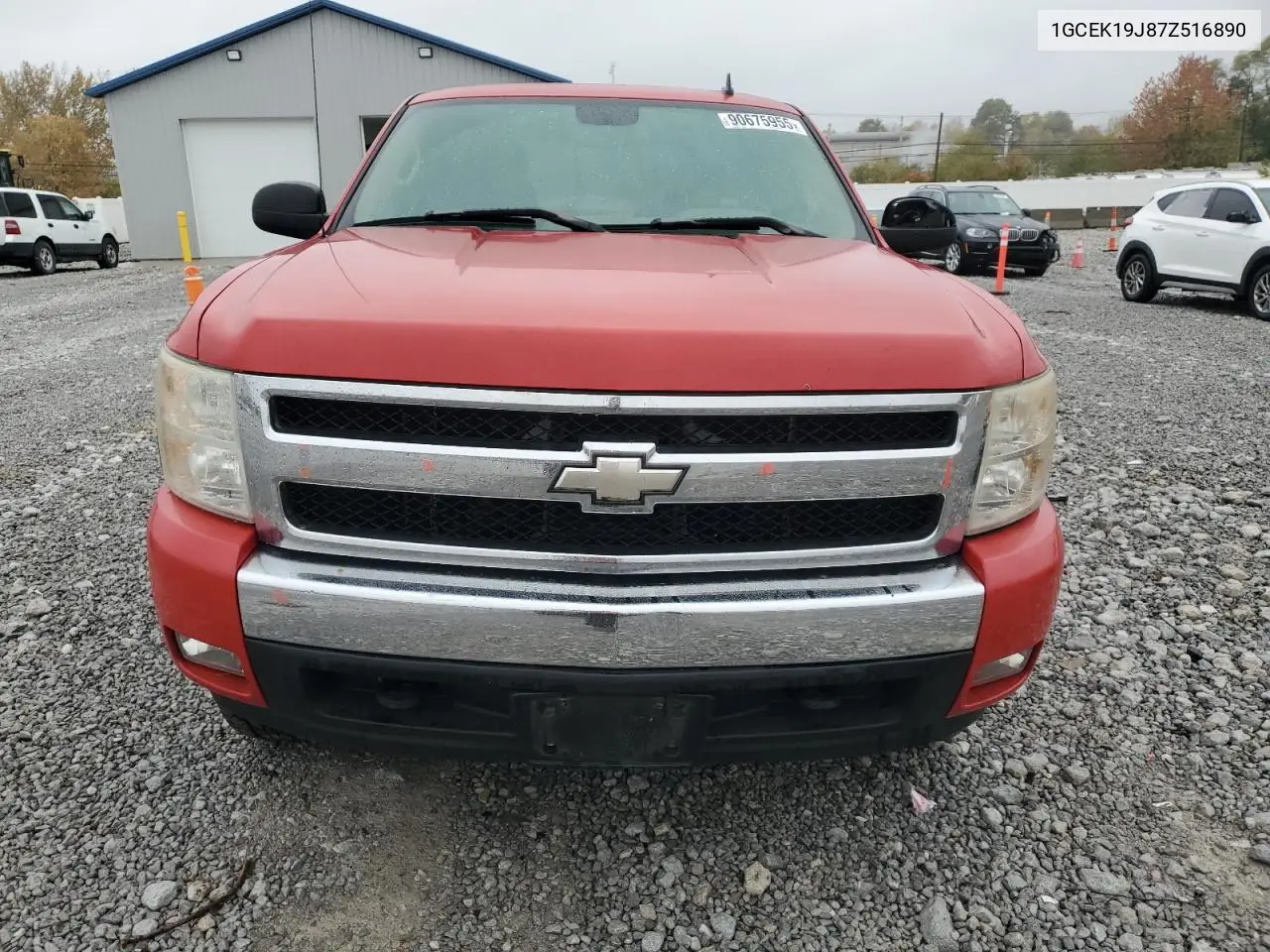 1GCEK19J87Z516890 2007 Chevrolet Silverado K1500
