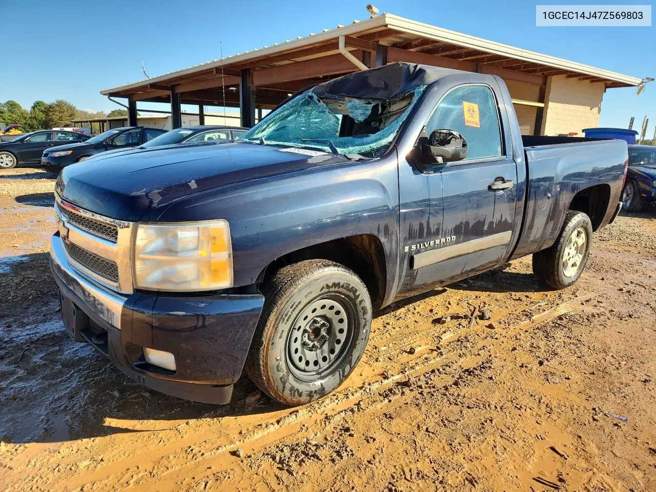 1GCEC14J47Z569803 2007 Chevrolet Silverado C1500