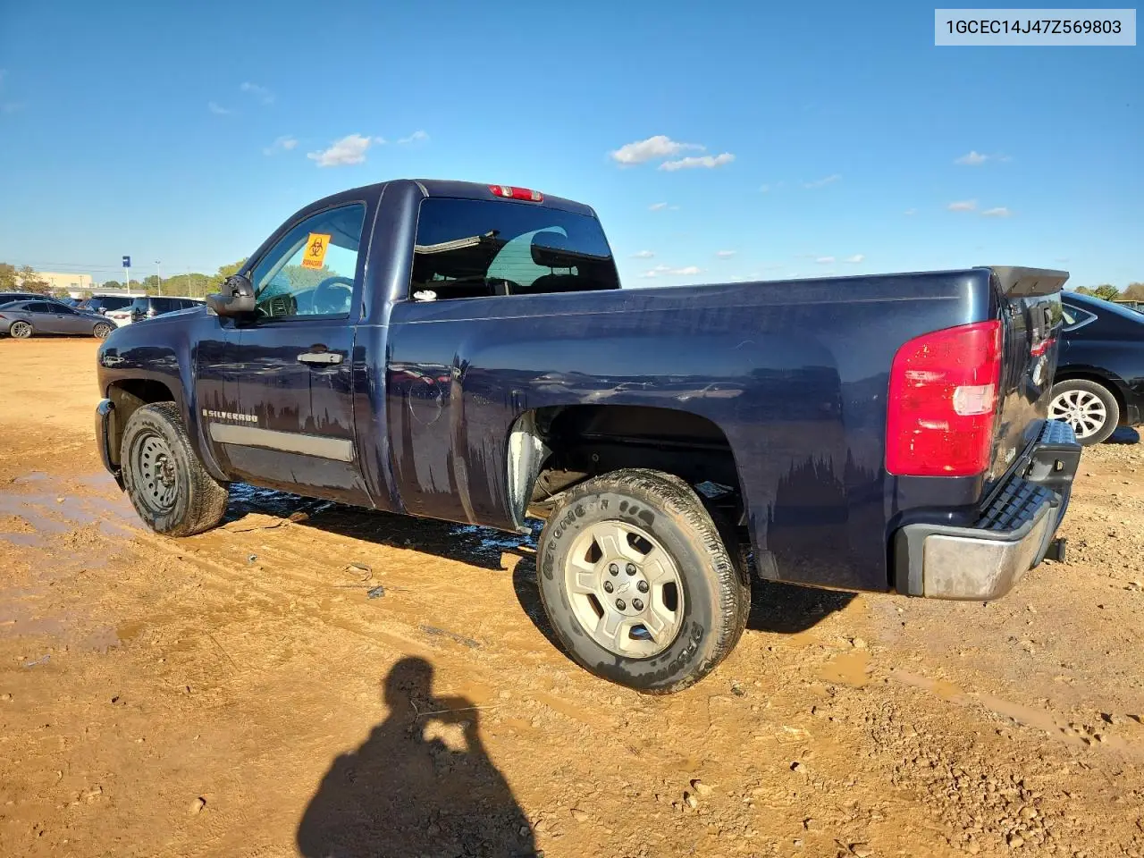 1GCEC14J47Z569803 2007 Chevrolet Silverado C1500