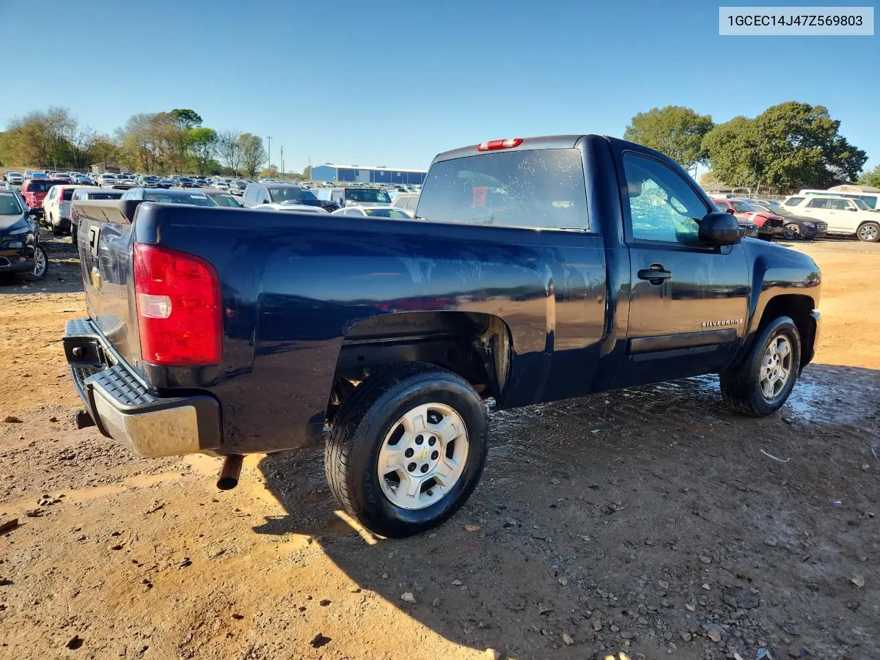 1GCEC14J47Z569803 2007 Chevrolet Silverado C1500