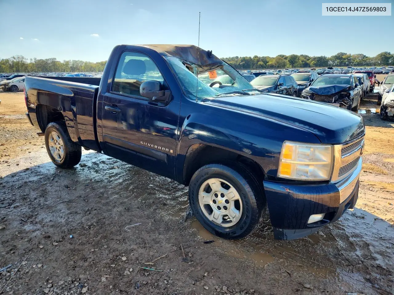 1GCEC14J47Z569803 2007 Chevrolet Silverado C1500
