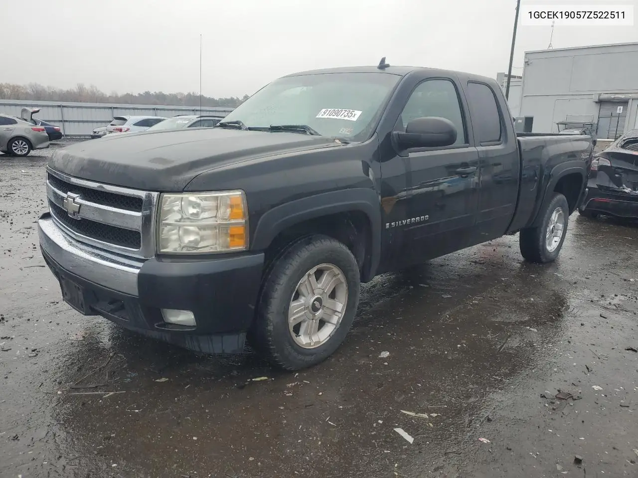 1GCEK19057Z522511 2007 Chevrolet Silverado K1500
