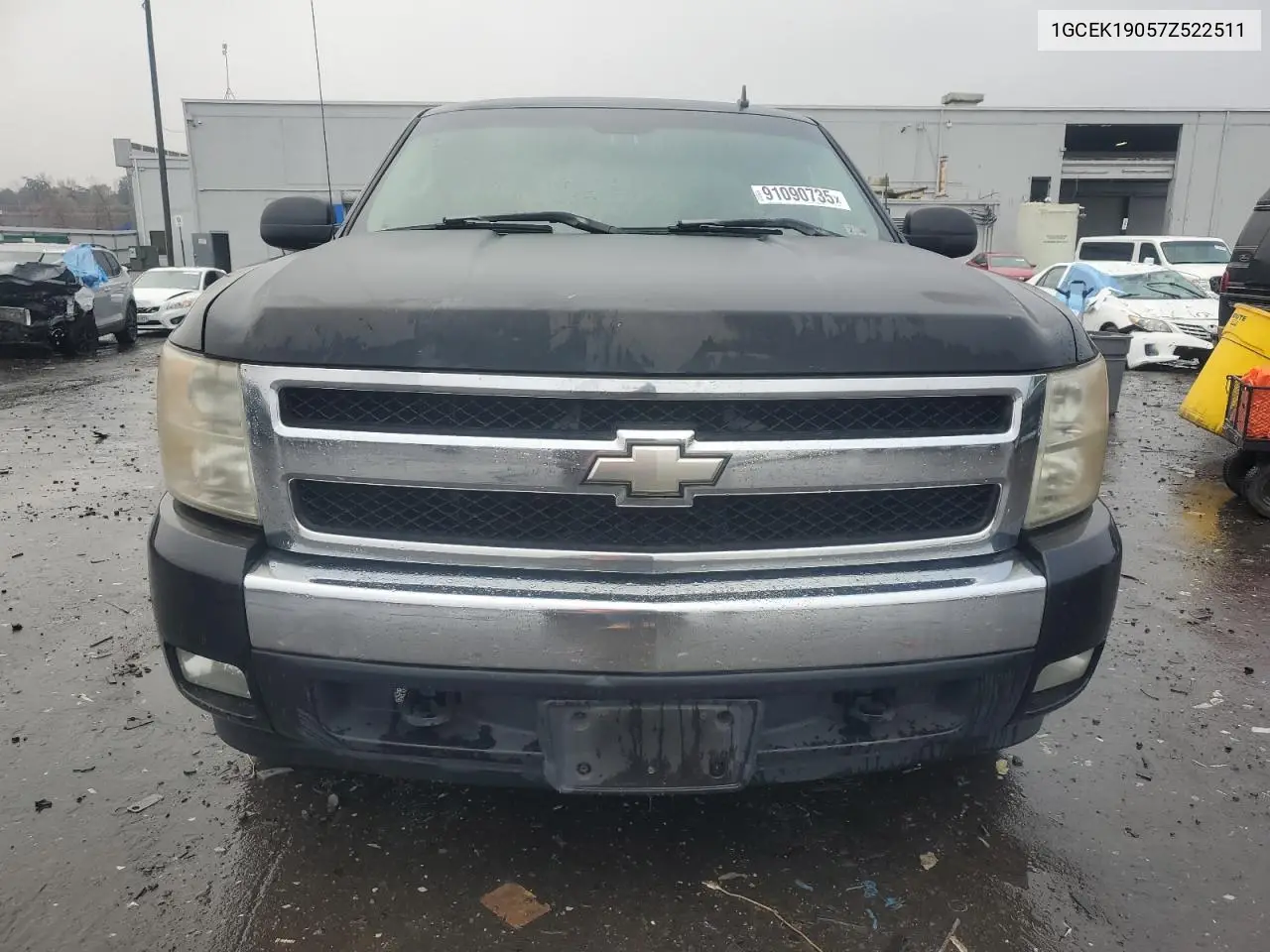 1GCEK19057Z522511 2007 Chevrolet Silverado K1500