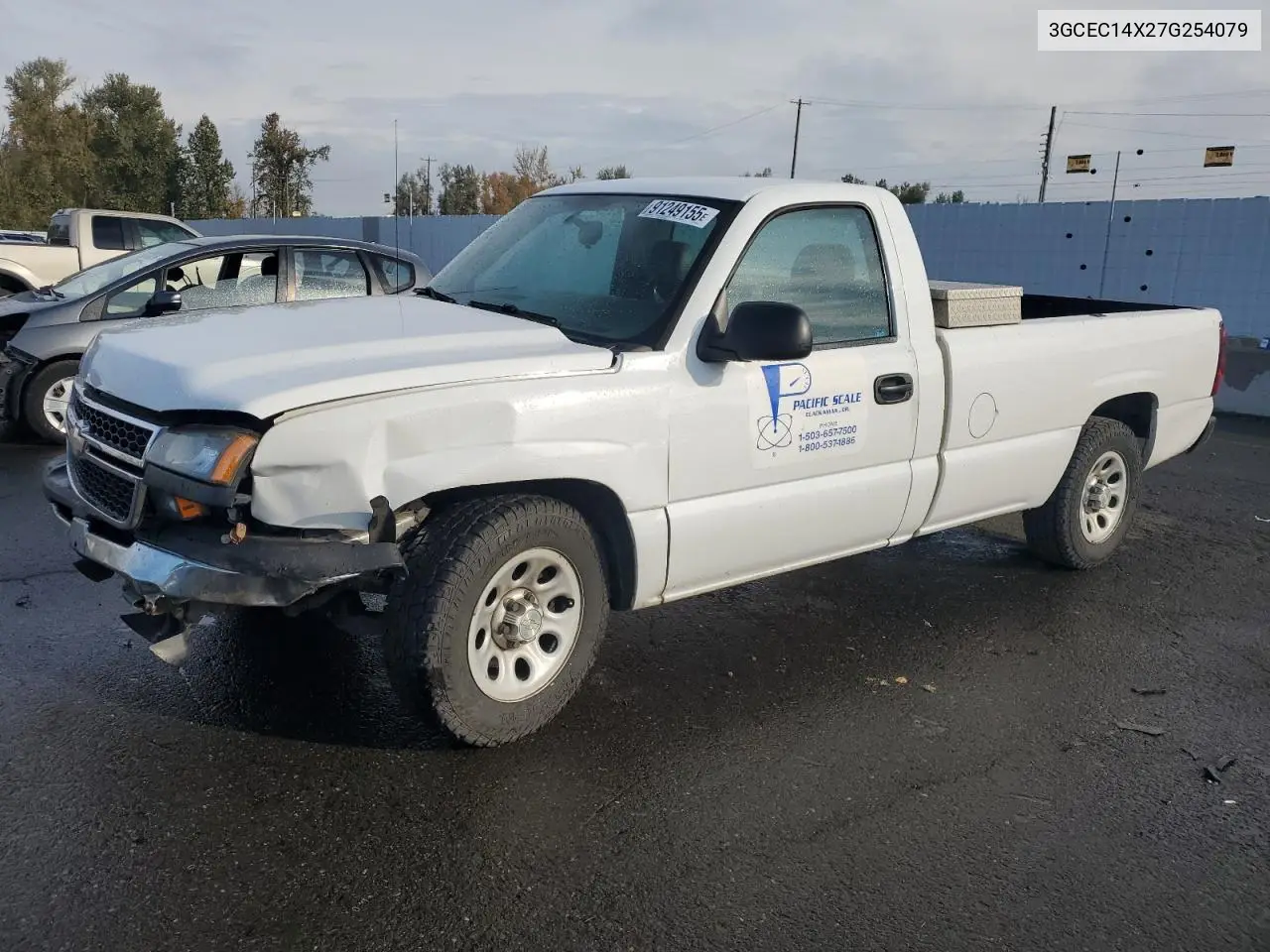3GCEC14X27G254079 2007 Chevrolet Silverado C1500 Classic