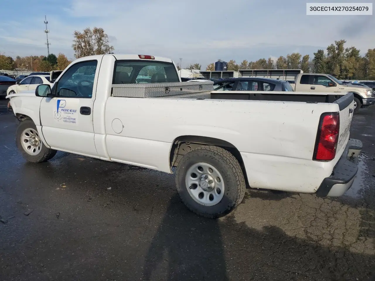 3GCEC14X27G254079 2007 Chevrolet Silverado C1500 Classic
