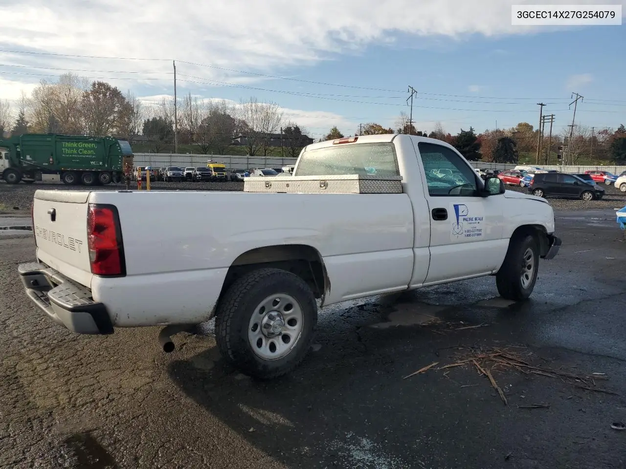 3GCEC14X27G254079 2007 Chevrolet Silverado C1500 Classic