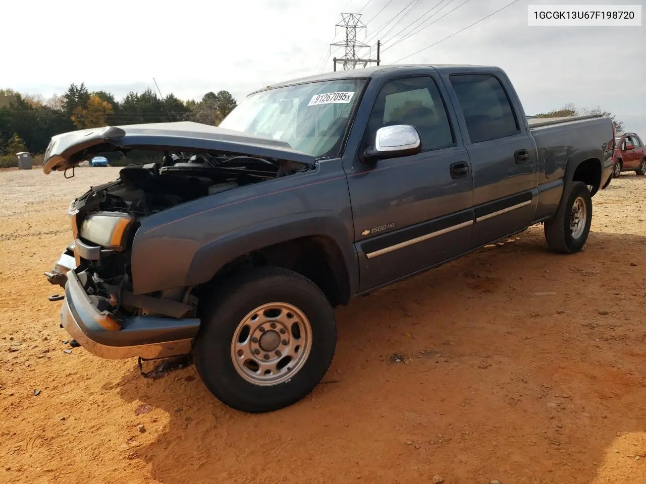 1GCGK13U67F198720 2007 Chevrolet Silverado K1500 Classic Hd