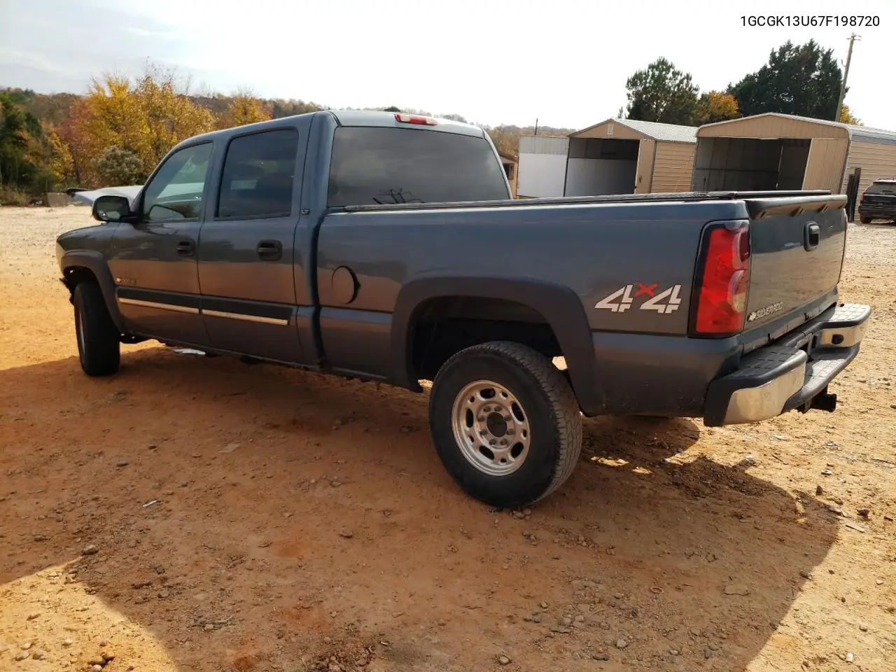 1GCGK13U67F198720 2007 Chevrolet Silverado K1500 Classic Hd