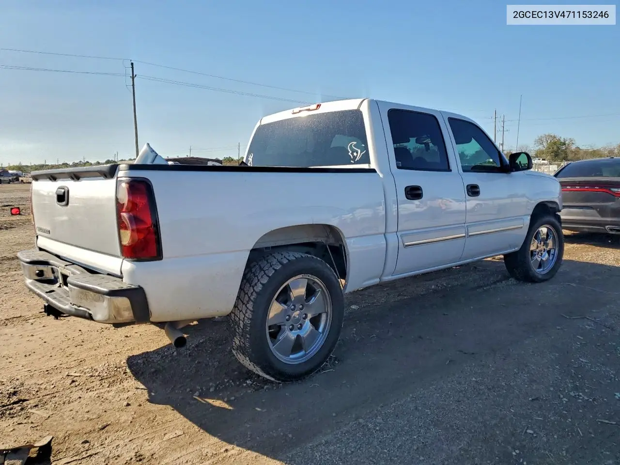 2GCEC13V471153246 2007 Chevrolet Silverado C1500 Classic Crew Cab