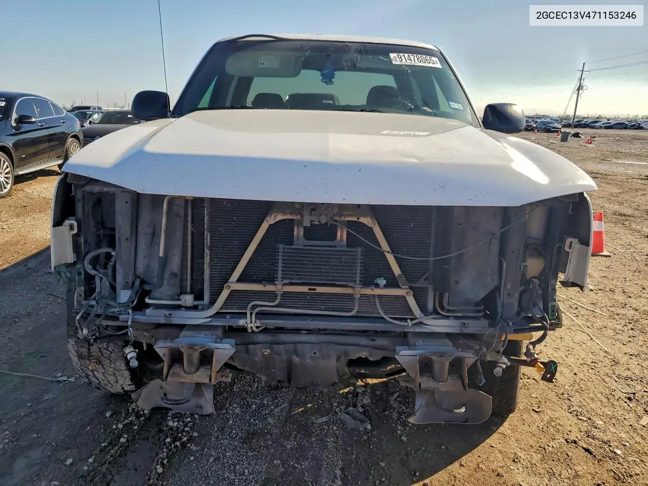 2GCEC13V471153246 2007 Chevrolet Silverado C1500 Classic Crew Cab