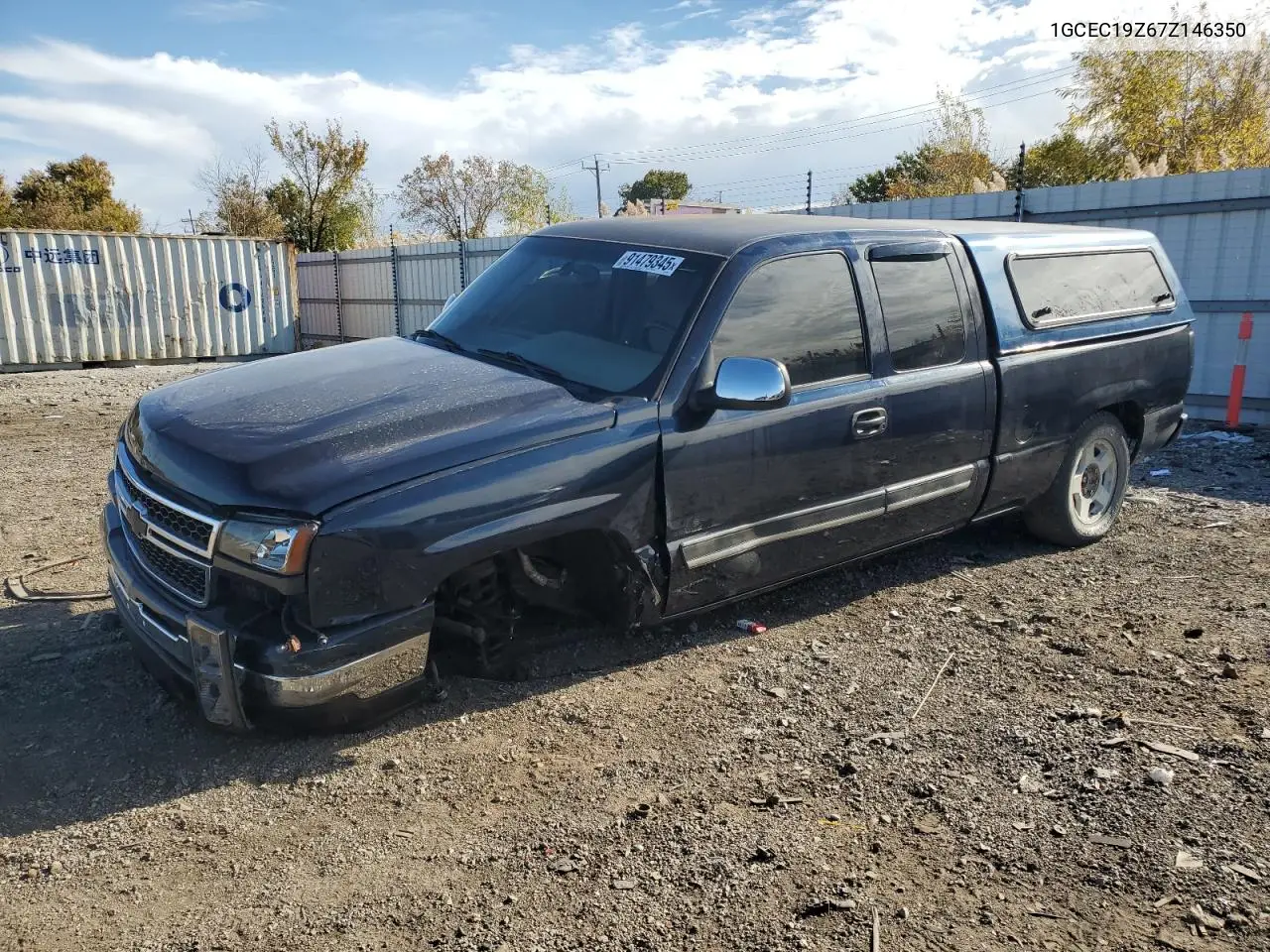 1GCEC19Z67Z146350 2007 Chevrolet Silverado C1500 Classic